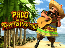 Игровой слот Paco And The Popping Peppers: играть онлайн